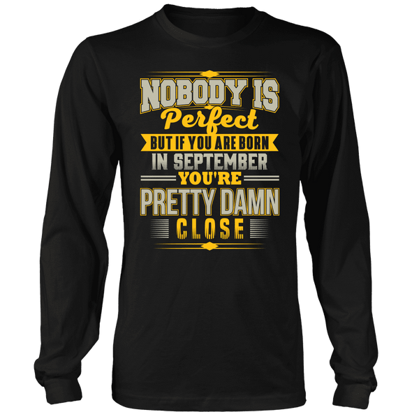 T-shirt - BORN IN SEPTEMBER SHIRT