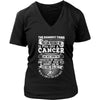 T-shirt - CANCER DUMBEST THING WOMAN SHIRT