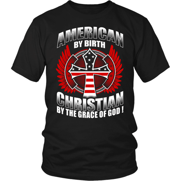 T-shirt - CHRISTIAN BY THE GRACE OF GOD - SHIRTS