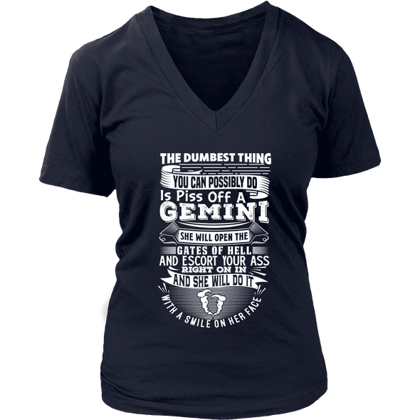 T-shirt - GEMINI DUMBEST THING WOMEN SHIRT