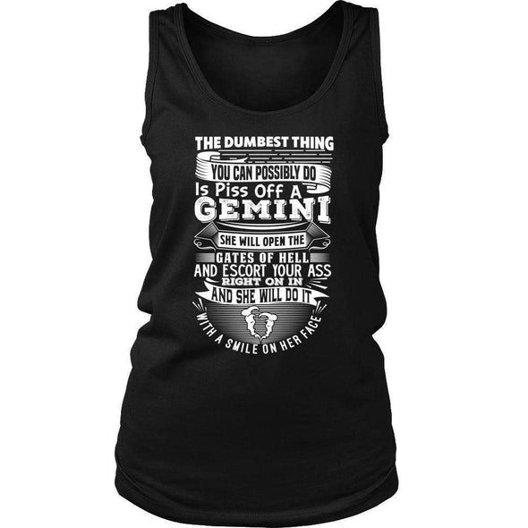 T-shirt - GEMINI DUMBEST THING WOMEN SHIRT