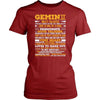 T-shirt - GEMINI LONG QUOTES SHIRT
