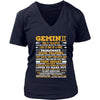 T-shirt - GEMINI LONG QUOTES SHIRT