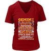 T-shirt - GEMINI LONG QUOTES SHIRT