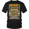 T-shirt - GEMINI LONG QUOTES SHIRT