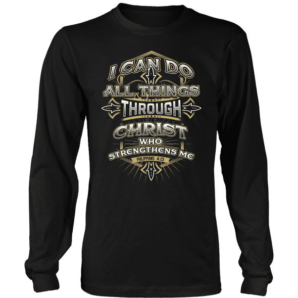 T-shirt - I CAN DO ALL THINGS THROUGH CHRIST - SHIRT
