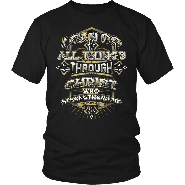 T-shirt - I CAN DO ALL THINGS THROUGH CHRIST - SHIRT
