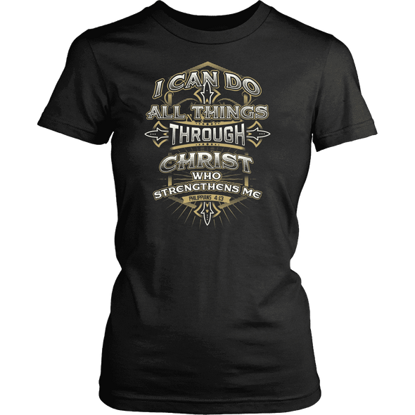 T-shirt - I CAN DO ALL THINGS THROUGH CHRIST - SHIRT