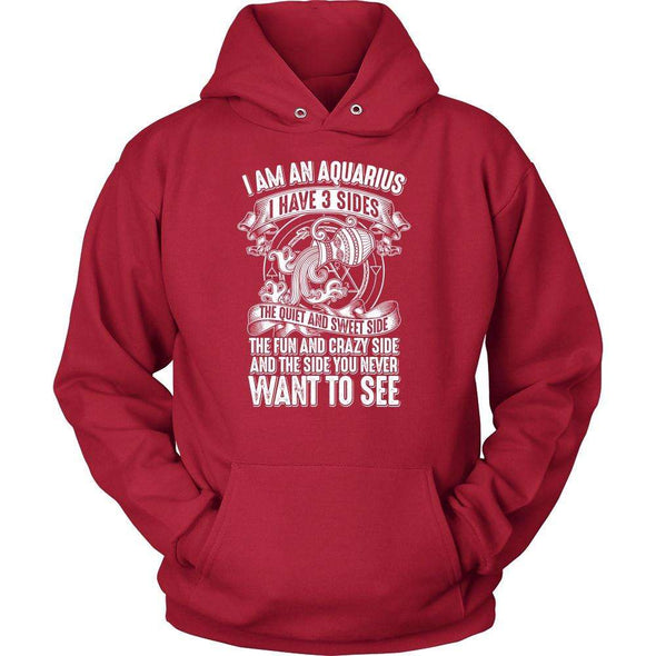 T-shirt - I HAVE 3 SIDES - AQUARIUS SHIRT