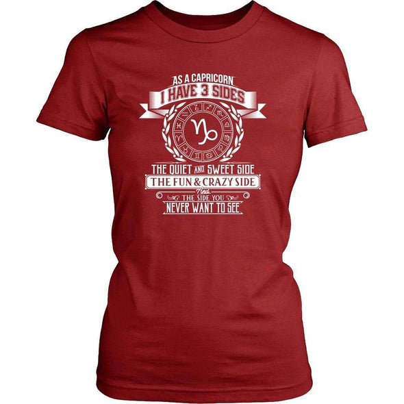 T-shirt - I HAVE 3 SIDES - CAPRICORN SHIRT