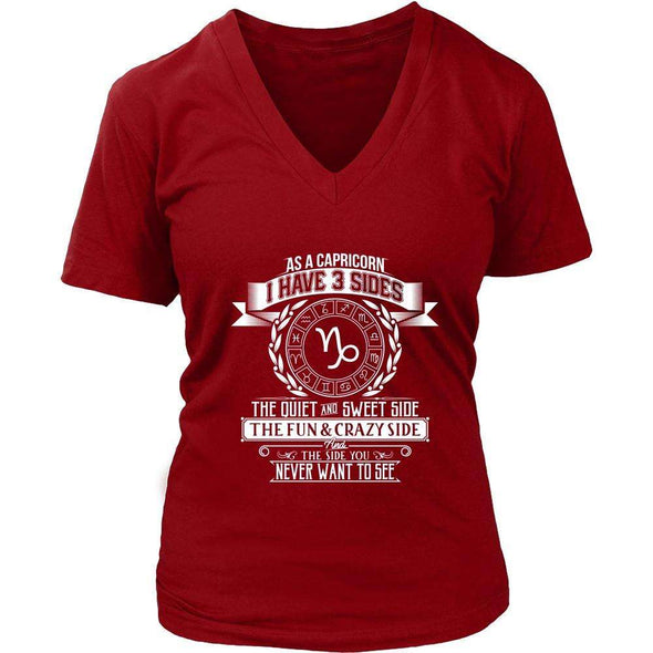 T-shirt - I HAVE 3 SIDES - CAPRICORN SHIRT