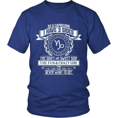 T-shirt - I HAVE 3 SIDES - CAPRICORN SHIRT