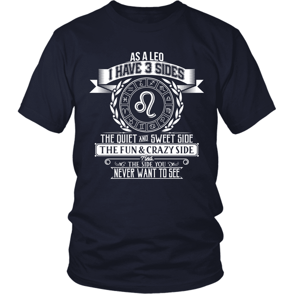 T-shirt - I HAVE 3 SIDES - LEO SHIRT