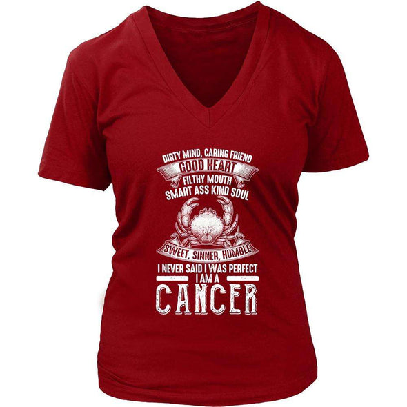 T-shirt - I NEVER SAID I WAS PERFECT I AM A CANCER