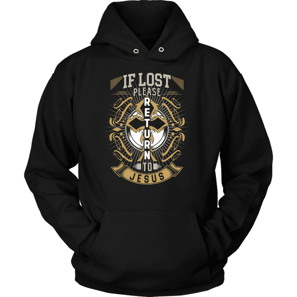 T-shirt - IF LOST PLEASE RETURN TO JESUS - SHIRTS