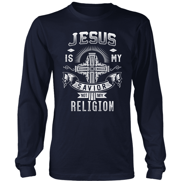 T-shirt - JESUS IS MY SAVIOR, NOT MY RELIGION - SHIRT