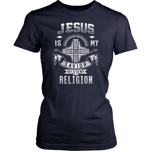 Jesus Is My Savior, Not My Religion Shirt & Hoodie