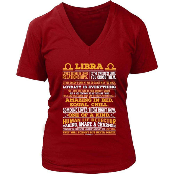 T-shirt - LIBRA LONG QUOTES SHIRT.