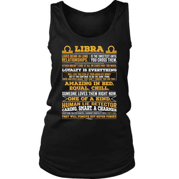 T-shirt - LIBRA LONG QUOTES SHIRT.