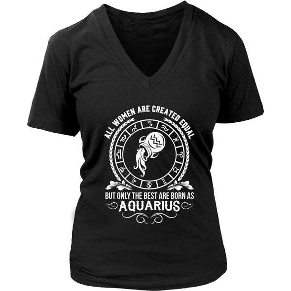 T-shirt - WOMEN - BEST ARE BORN AS AQUARIUS