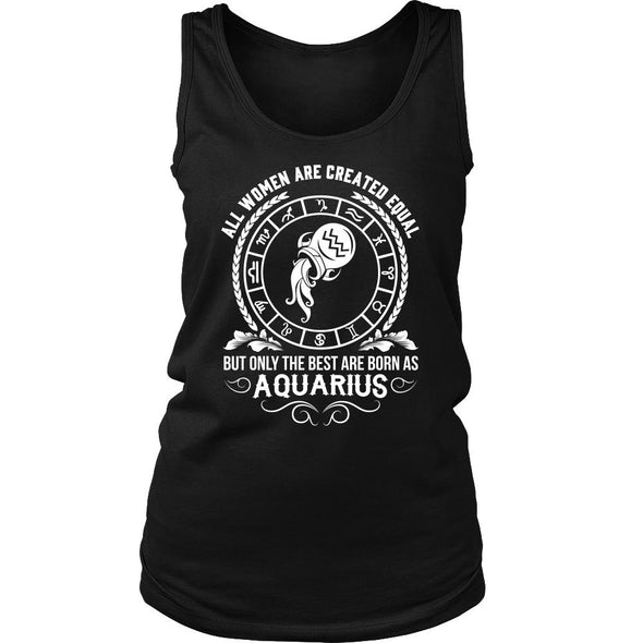 T-shirt - WOMEN - BEST ARE BORN AS AQUARIUS