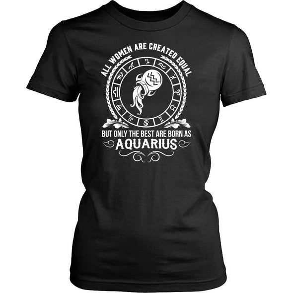 T-shirt - WOMEN - BEST ARE BORN AS AQUARIUS