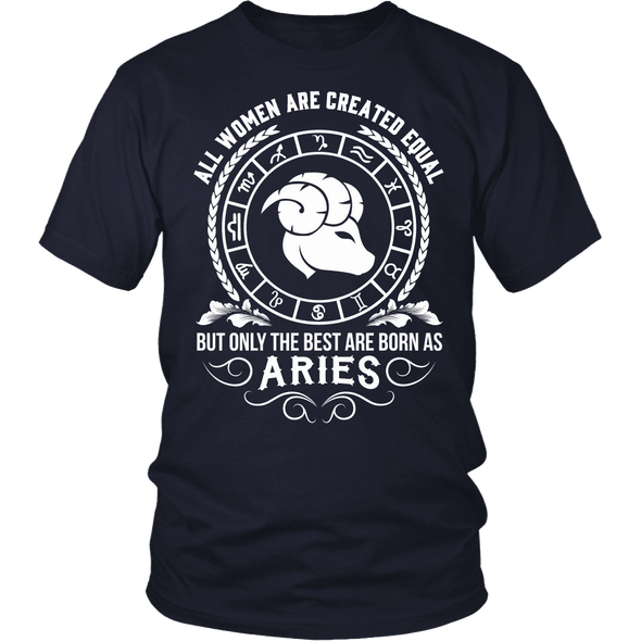 T-shirt - WOMEN - BEST ARE BORN AS ARIES