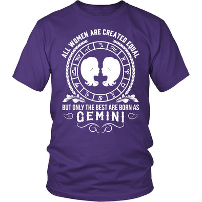 T-shirt - WOMEN - BEST ARE BORN AS GEMINI