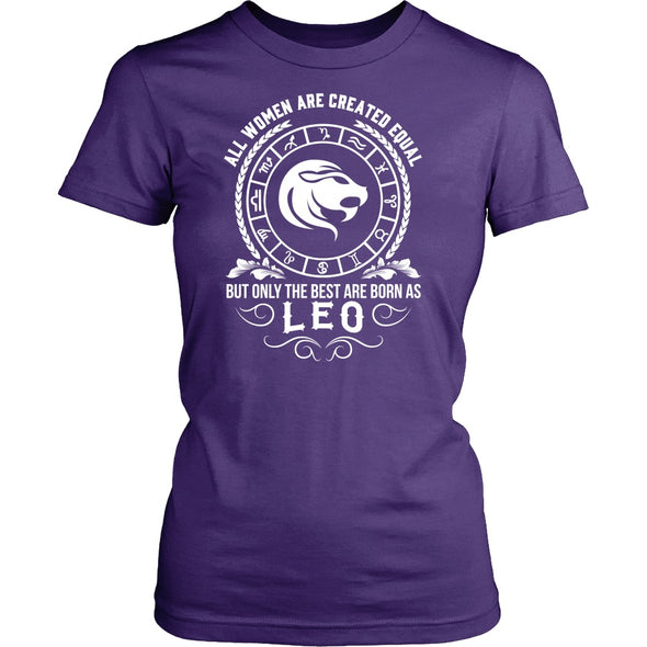 T-shirt - WOMEN - BEST ARE BORN AS LEO