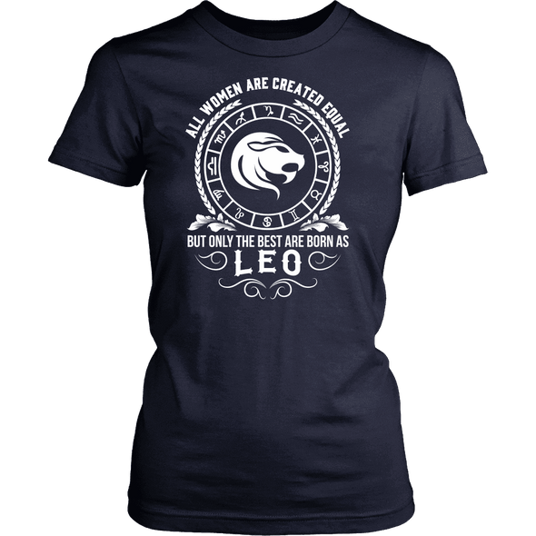 T-shirt - WOMEN - BEST ARE BORN AS LEO