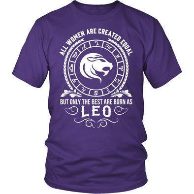 T-shirt - WOMEN - BEST ARE BORN AS LEO