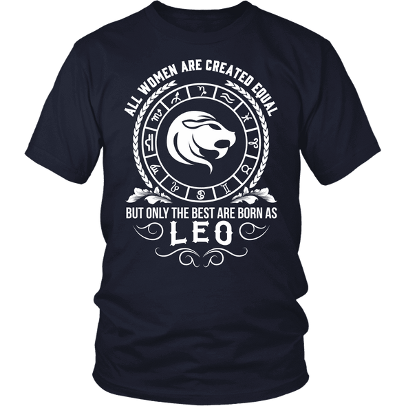 T-shirt - WOMEN - BEST ARE BORN AS LEO