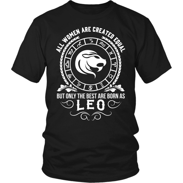 T-shirt - WOMEN - BEST ARE BORN AS LEO