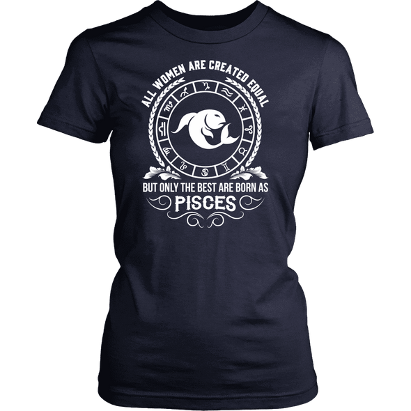 T-shirt - WOMEN - BEST ARE BORN AS PISCES