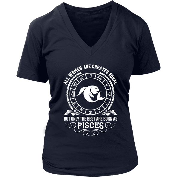 T-shirt - WOMEN - BEST ARE BORN AS PISCES