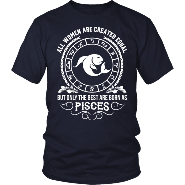 T-shirt - WOMEN - BEST ARE BORN AS PISCES