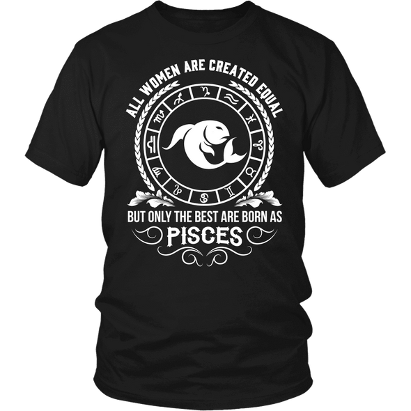 T-shirt - WOMEN - BEST ARE BORN AS PISCES