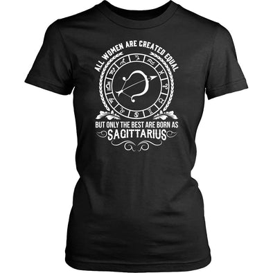 T-shirt - WOMEN - BEST ARE BORN AS SAGITTARIUS