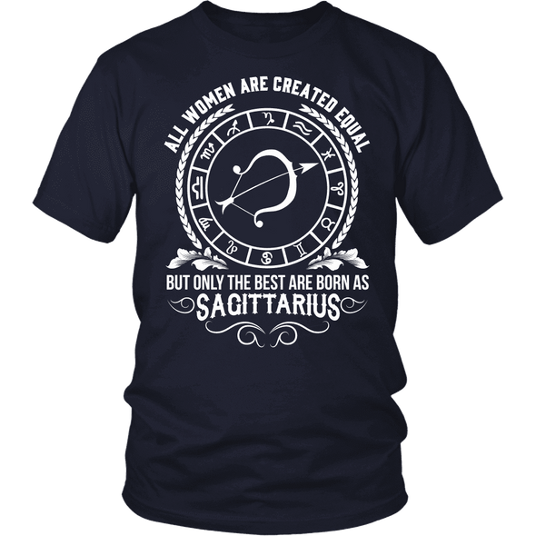 T-shirt - WOMEN - BEST ARE BORN AS SAGITTARIUS