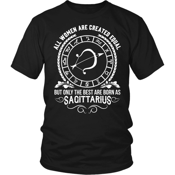 T-shirt - WOMEN - BEST ARE BORN AS SAGITTARIUS