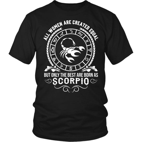 T-shirt - WOMEN - BEST ARE BORN AS SCORPIO