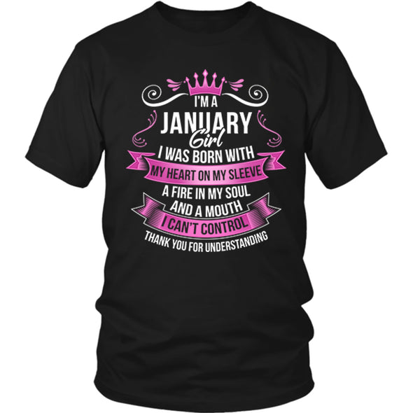 **Limited Edition** Perfect Shirt For January Born