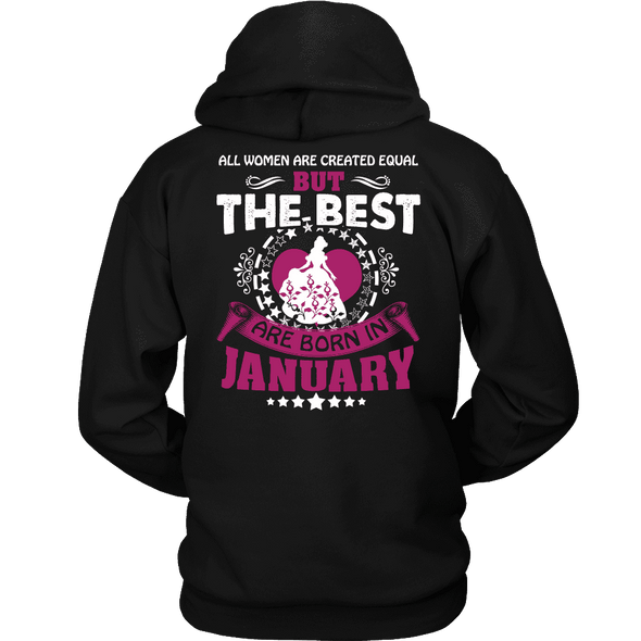 Limited Edition ***Best Are Born In January Back Print*** Shirts & Hoodies