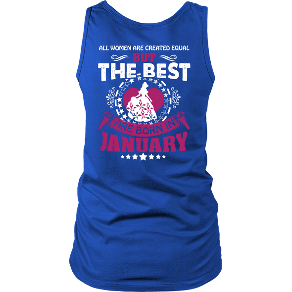 Limited Edition ***Best Are Born In January Back Print*** Shirts & Hoodies
