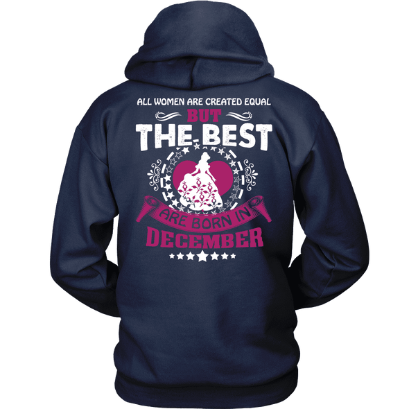 Limited Edition ***Best Are Born In December Back Print*** Shirts & Hoodies
