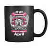April Women Who Loves Camera Mug