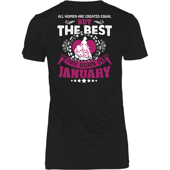 Limited Edition ***Best Are Born In January Back Print*** Shirts & Hoodies