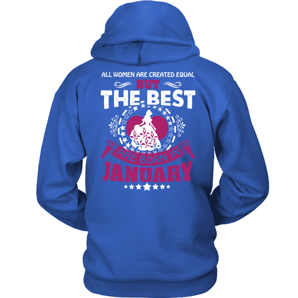 Limited Edition ***Best Are Born In January Back Print*** Shirts & Hoodies