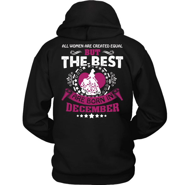 Limited Edition ***Best Are Born In December Back Print*** Shirts & Hoodies